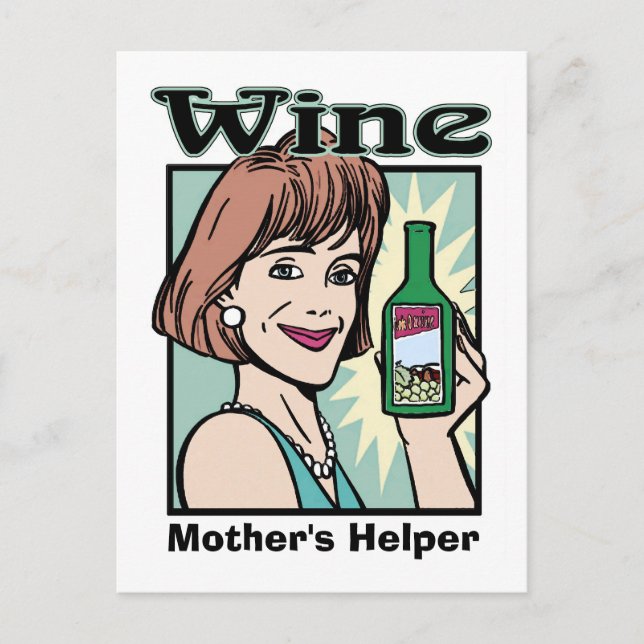 Helfer der Weinmutter, Text bearbeiten Postkarte (Vorderseite)