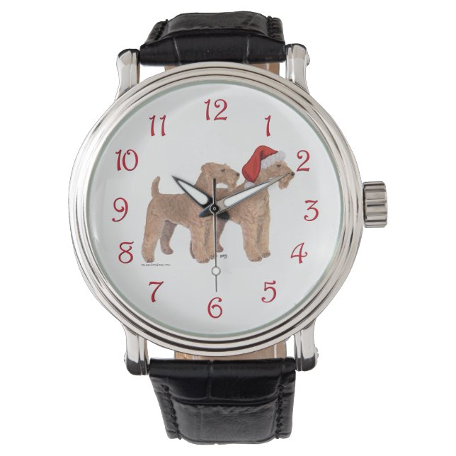 Helfer des Weihnachtsmanns Armbanduhr (Vorderseite)