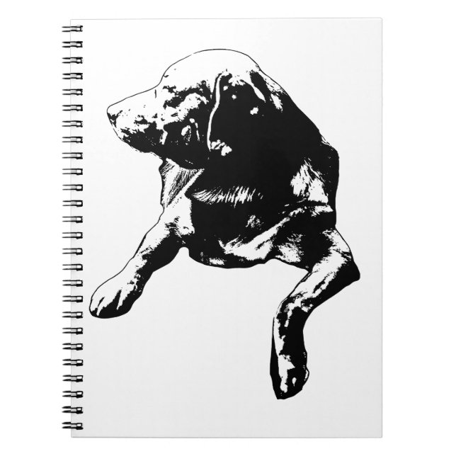 Helfer, Labrador Notizblock (Vorderseite)
