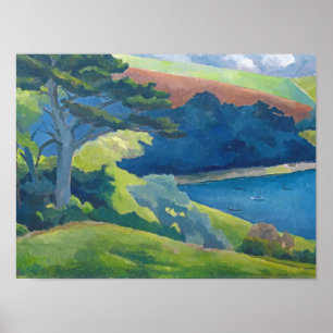 Helford Durchgang Cornwall Poster