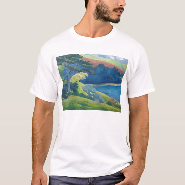 Helford Durchgang Cornwall T-Shirt (Vorderseite)