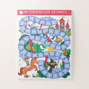 Helft dem Prinzen, die Prinzessin vor der Hexe zu Puzzle