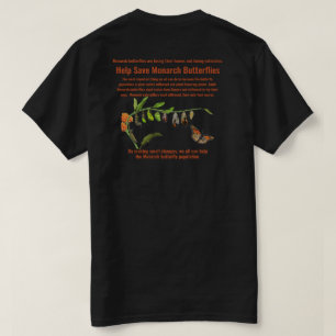 Helft mit, die Monarchfalter zu retten T-Shirt