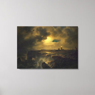 Helgoland in Mondlicht, 1851 Leinwanddruck