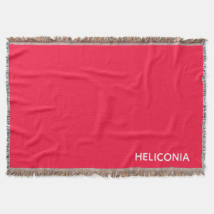 Heliconia roter Name Decke
