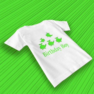 Helicopter Birthday Boy Baby T-shirt