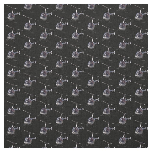 Helicopter Fabric Flying Helicopter Custom Fabric Stoff (Muster)