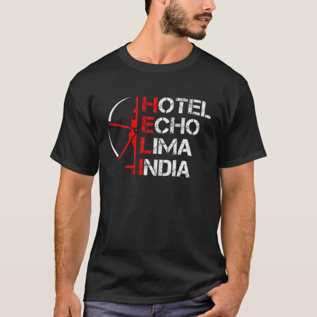 Helicopter for Pilots T-Shirt (Vorderseite)
