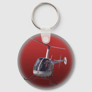 Helicopter Key Chain Cool Flying Helicopter Gifts Schlüsselanhänger