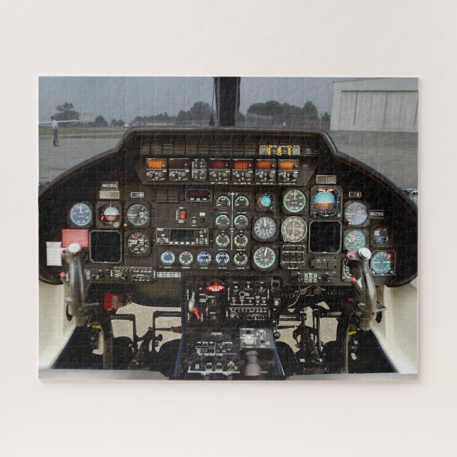 Helikopter-Cockpit-Puzzle Puzzle (Horizontal)