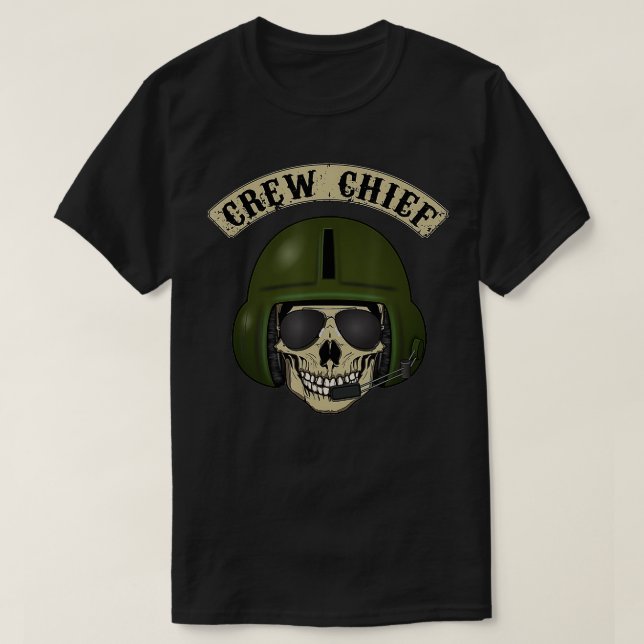 Helikopter-Crew Chef Großartige Geschenkidee T-Shirt (Design vorne)