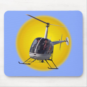 Helikopter Mousepad & Keepsakes Helikoptergeschenk