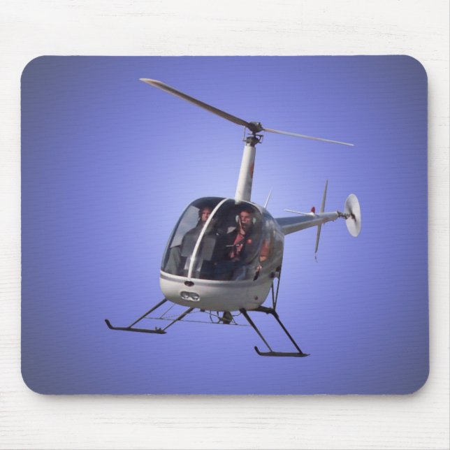 Helikopter Mousepad & Keepsakes Helikoptergeschenk (Vorne)