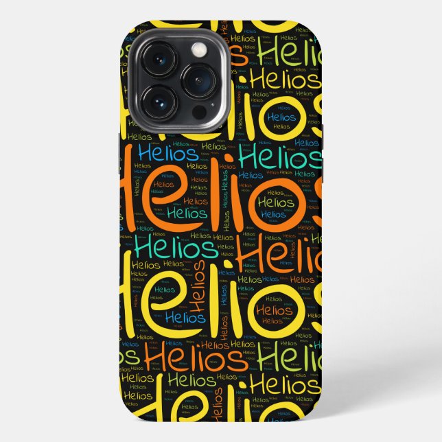 Helios iPhone Hülle (Rückseite)