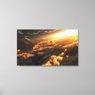 Heliozentrisch (Tag) Leinwanddruck