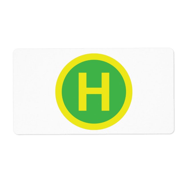 Helipad Sign (Vorne)