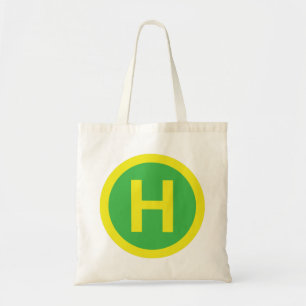 Helipad Sign Tragetasche