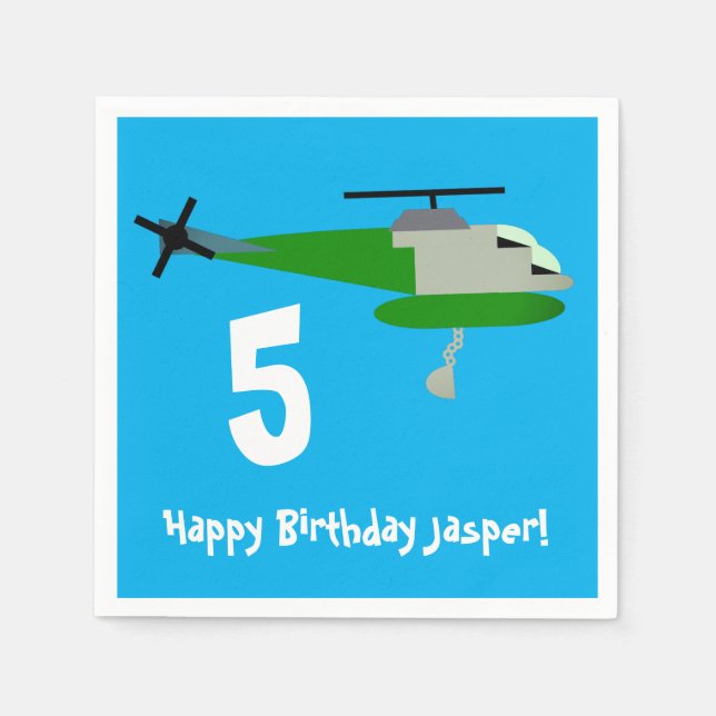 Helitack Serviette (Vorderseite)