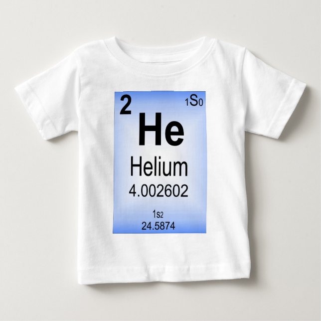 Helium Baby T-shirt (Vorderseite)