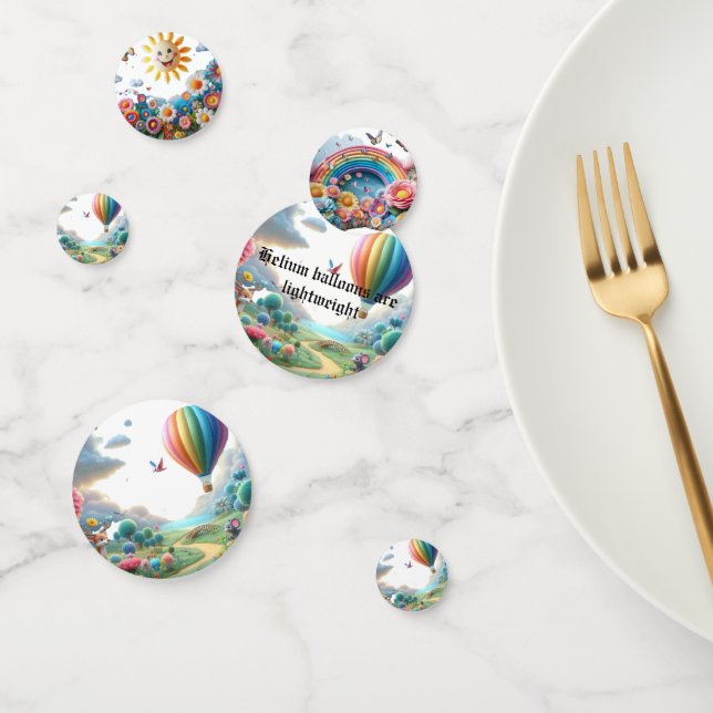 Heliumballons sind leicht konfetti (Gruppe)