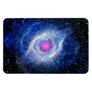 Helix-Nebel Ultraviolettes Auge Gottes Weltraumfot Magnet
