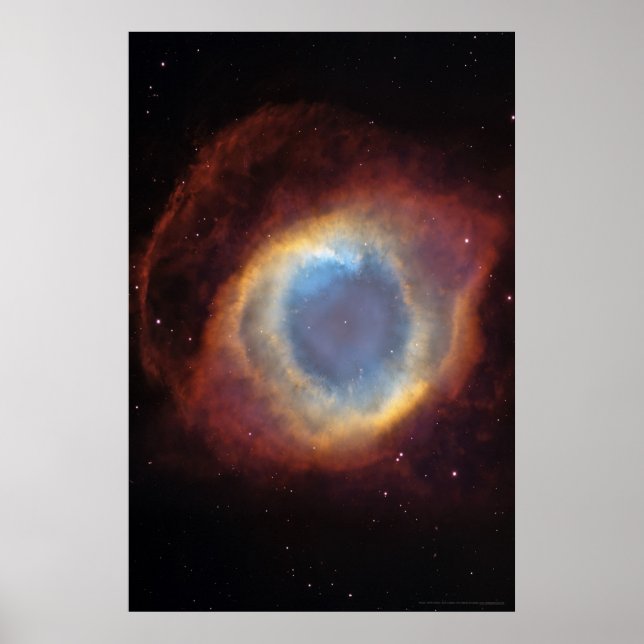 Helix Nebel Umschlag 20x30 (18x27) Poster (Vorne)