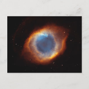 Helix Nebula "Auge Gottes" Hubble Teleskop Postkarte