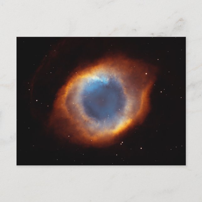 Helix Nebula "Auge Gottes" Hubble Teleskop Postkarte (Vorderseite)