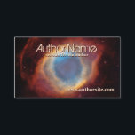Helix Nebula Business Card Science Fiction Autor Visitenkarte<br><div class="desc">Foto von Helix Nebula von NASA und ESA. Das Design ist perfekt für den Romanautor der Science Fiction.</div>