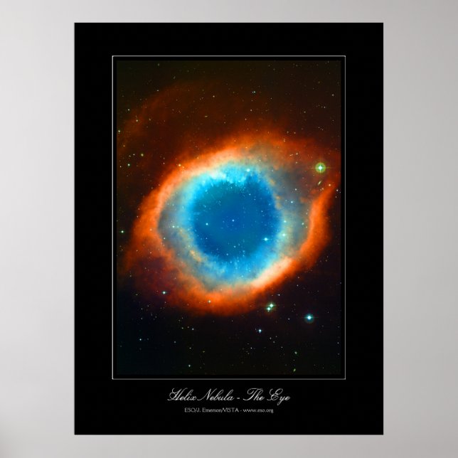Helix Nebula - Das Auge Gottes Bild Poster (Vorne)