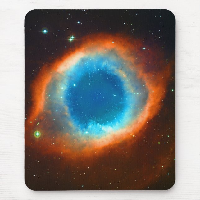 Helix Nebula, Galaxien und Sterne Mousepad (Vorne)