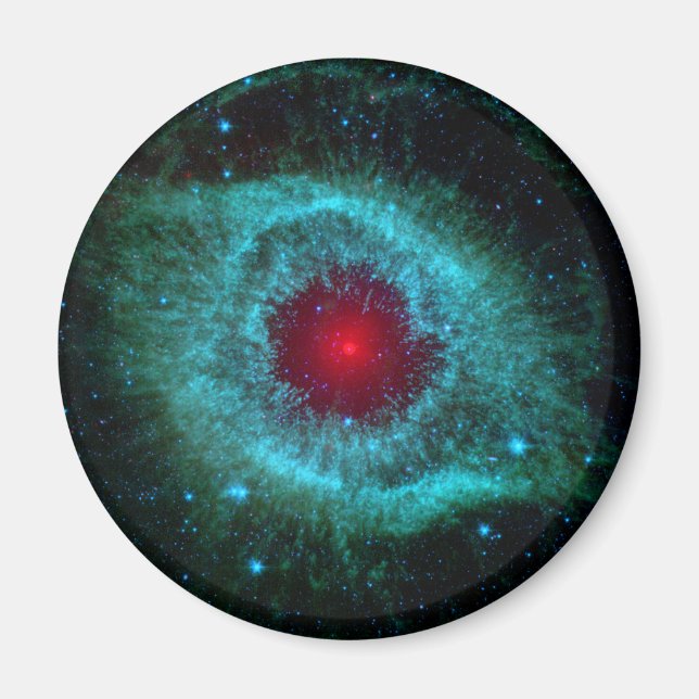 Helix Nebula Infrarred Spitzer Magnet (Vorne)