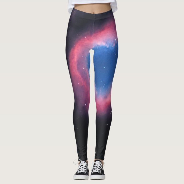 Helix Nebula (NGC 7293) - Leggings (Vorderseite)