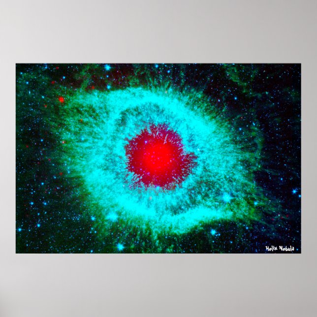 Helix Nebula Poster (Vorne)