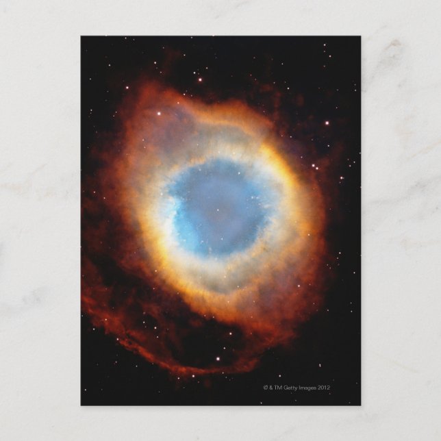 Helix Nebula Postkarte (Vorderseite)