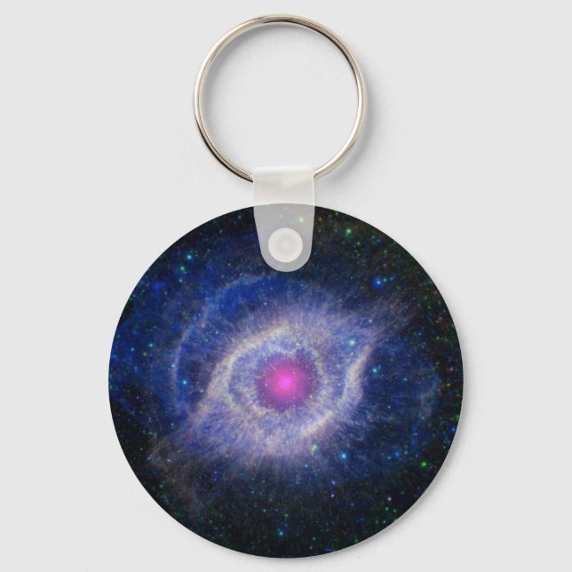 Helix Nebula Schlüsselanhänger (Vorderseite)