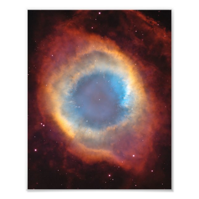 Helix Nebula von Hubble Fotodruck (Vorne)
