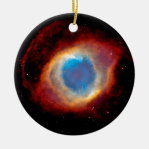 Helix Planetary Nebula NGC 7293 - Auge Gottes Keramikornament