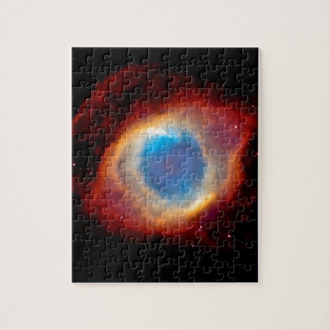 Helix Planetary Nebula NGC 7293 - Auge Gottes Puzzle (Vertikal)