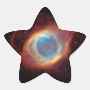 Helixnebel Stern-Aufkleber