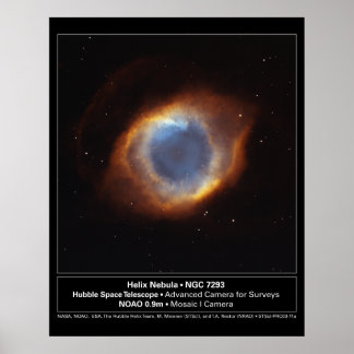HelixNebula-NGC7293-2003-11a Poster