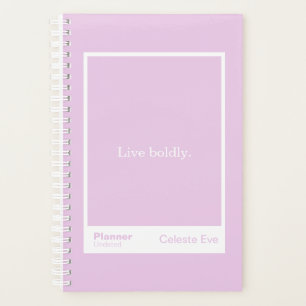 Hell Amethyst Purpur Blockzitat Klein Planer