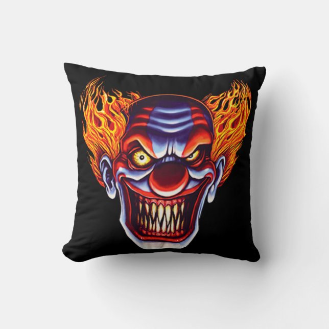Hell Clown Kissen (Vorderseite)