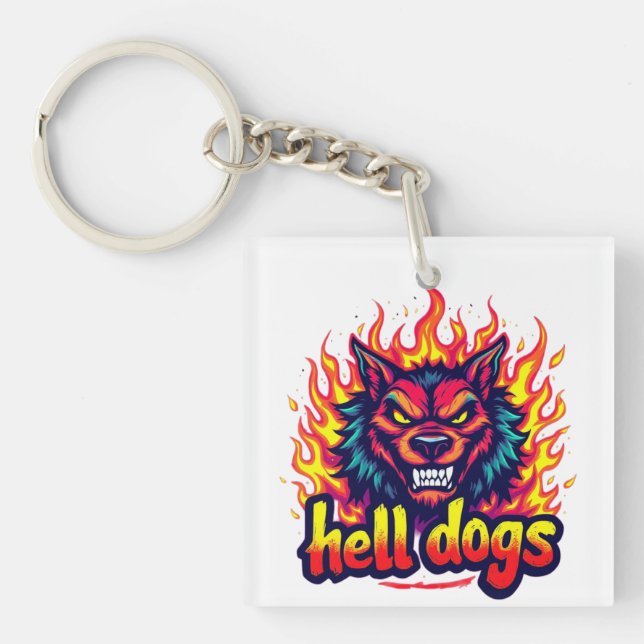 Hell Dogs Schlüsselanhänger (Vorderseite)