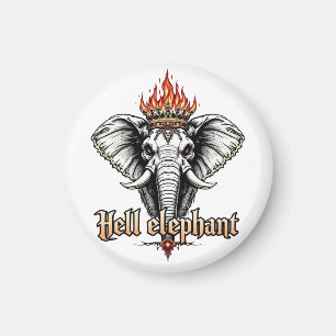 Hell Elephant Magnet