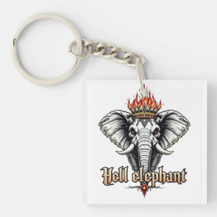 Hell Elephant Schlüsselanhänger