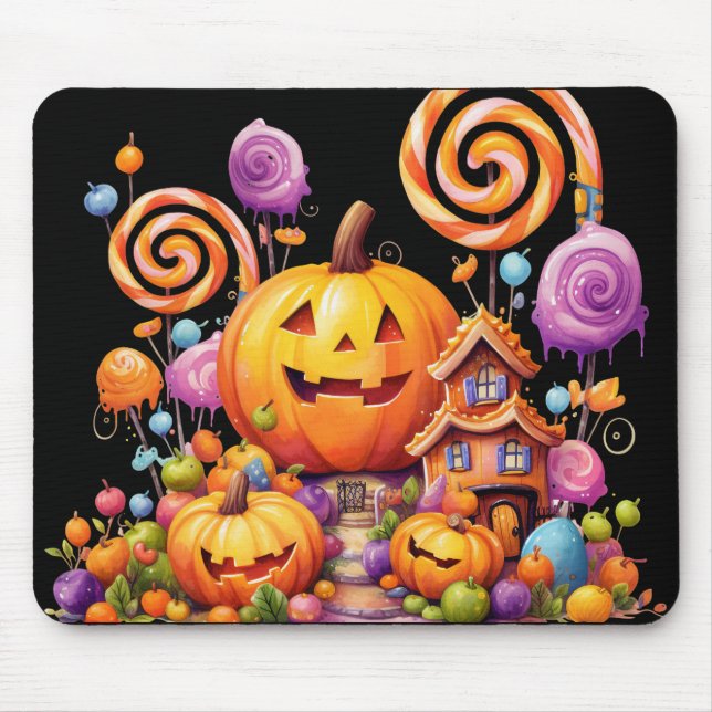 HELL FARBENE HALLOWEEN KANDY MOUSEPAD (Vorne)