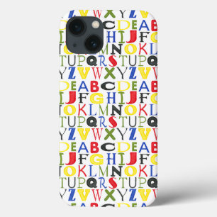 Hell farbige Buchstaben durch Megan Meagher Case-Mate iPhone Hülle