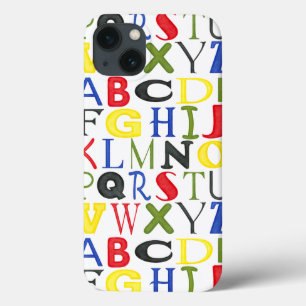 Hell farbige Buchstaben durch Megan Meagher Case-Mate iPhone Hülle
