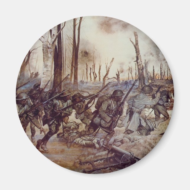 Hell Fighters aus Harlem von H Charles McBarron Jr Magnet (Vorne)